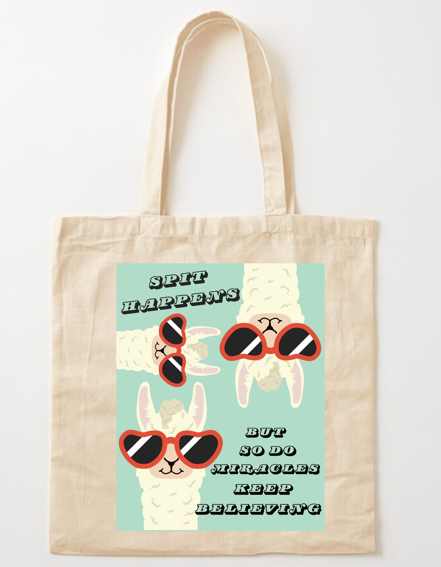 Spit Happens - tote bag