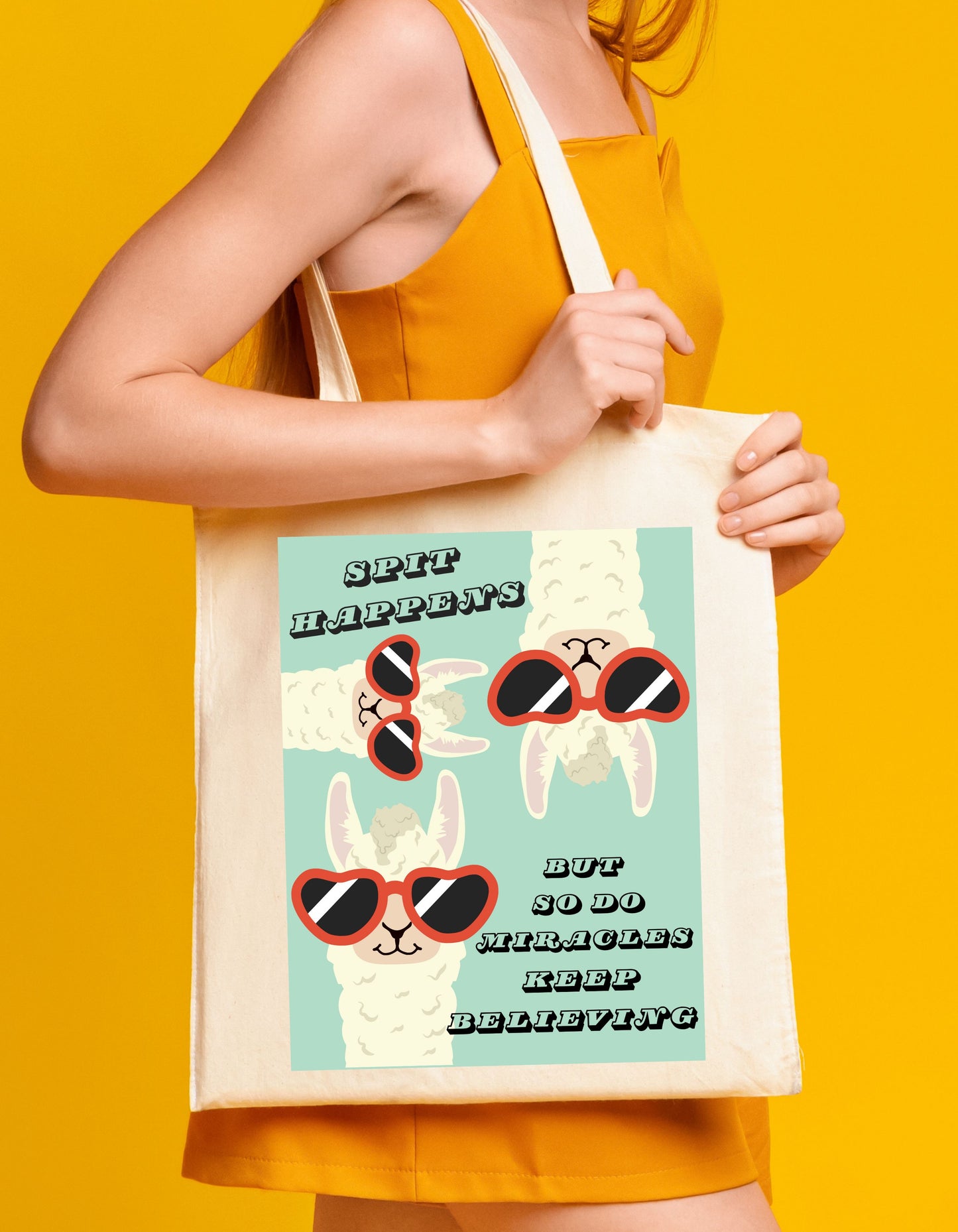 Spit Happens - tote bag